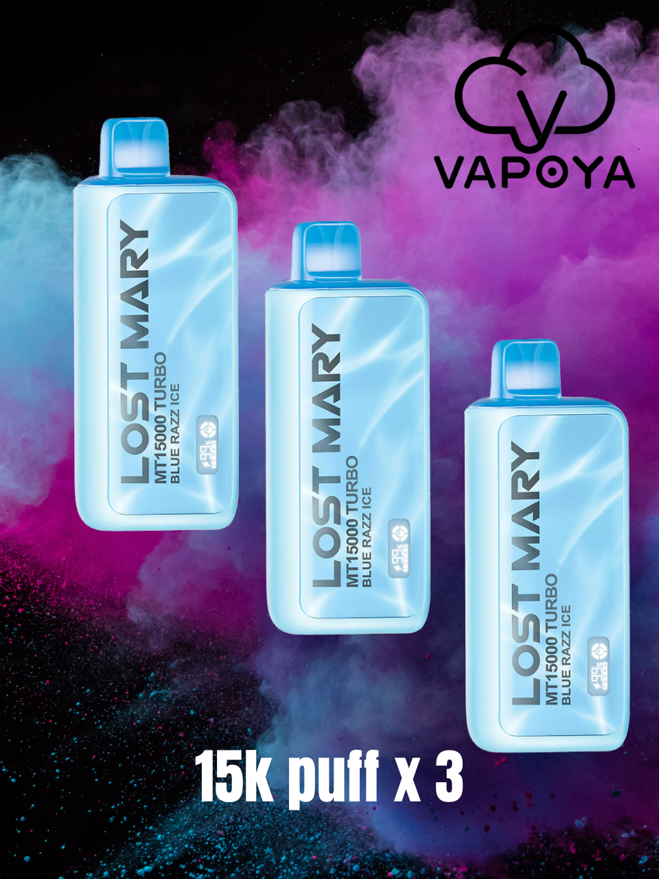 KIT x 3 LOST MARY 15K PUFF