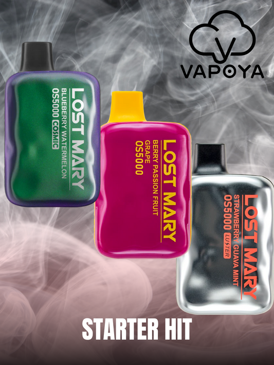 KIT BASICO 15K PUFFS- 3 x LOST MARY 5000K PUF