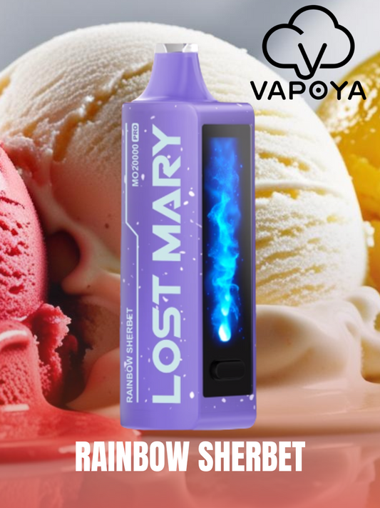 Lost Mary PRO 20K PUFFS - Rainbow Sherbet 🧁🍦🌈